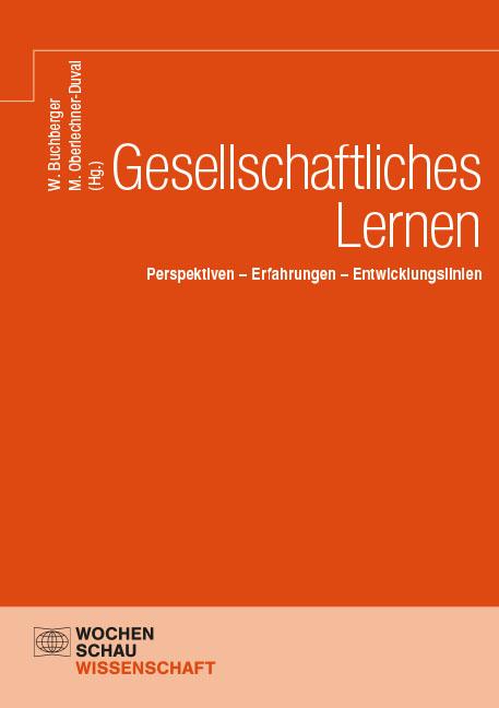 Kniha Gesellschaftliches Lernen Manfred Oberlechner-Duval
