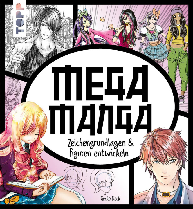 Książka Mega Manga Gecko Keck