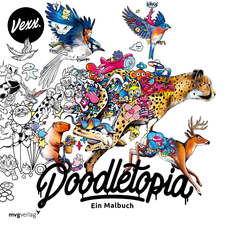 Kniha Doodletopia @Vexx