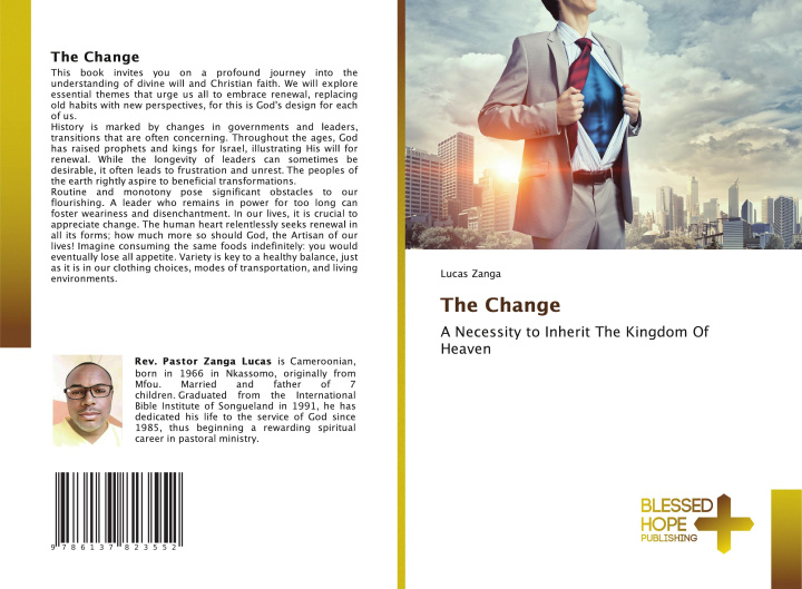Kniha The Change LUCAS ZANGA