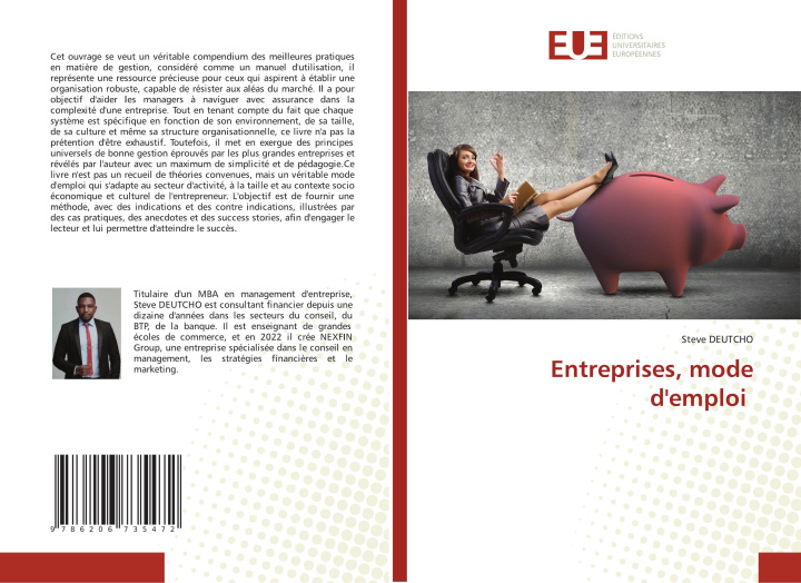Kniha Entreprises, mode d'emploi Steve DEUTCHO