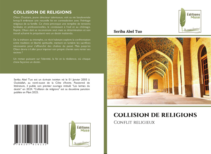 Knjiga COLLISION DE RELIGIONS Seriba Abel Tuo