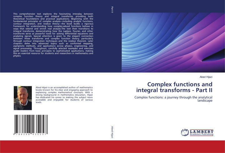 Kniha Complex functions and integral transforms - Part II Abed Hijazi