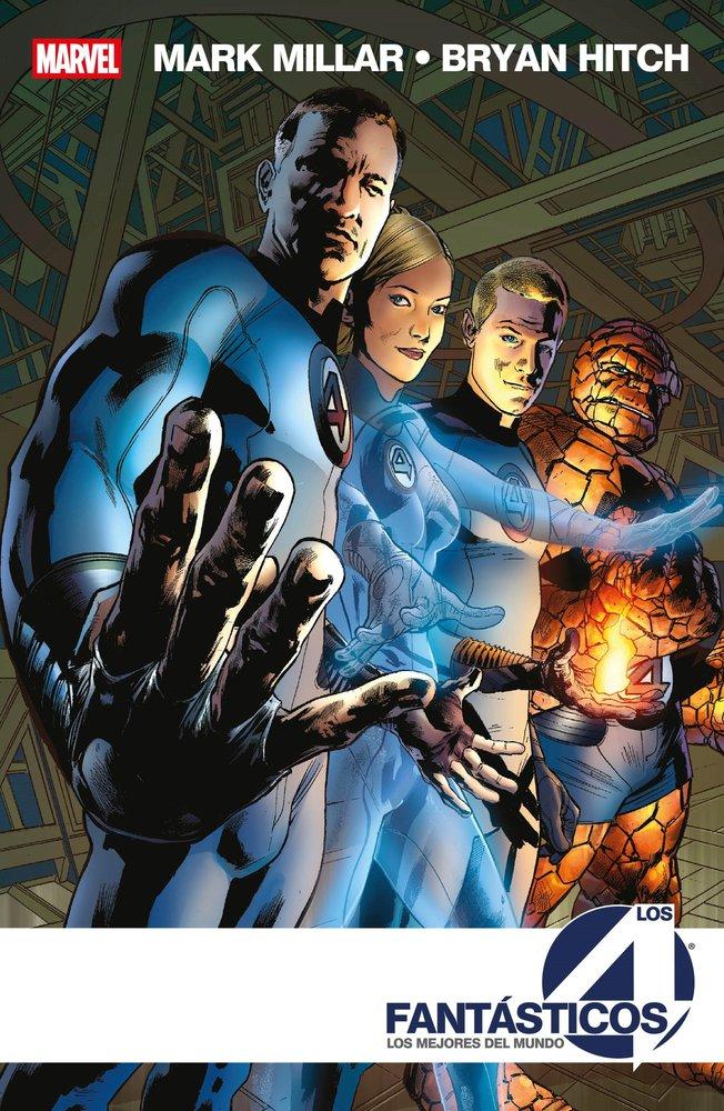 Libro MARVEL ESSENTIALS 22 LOS 4 FANTASTICOS DE MARK MILLAR Y BRYAN HITCH 1 DE 2 MILLAR MARK