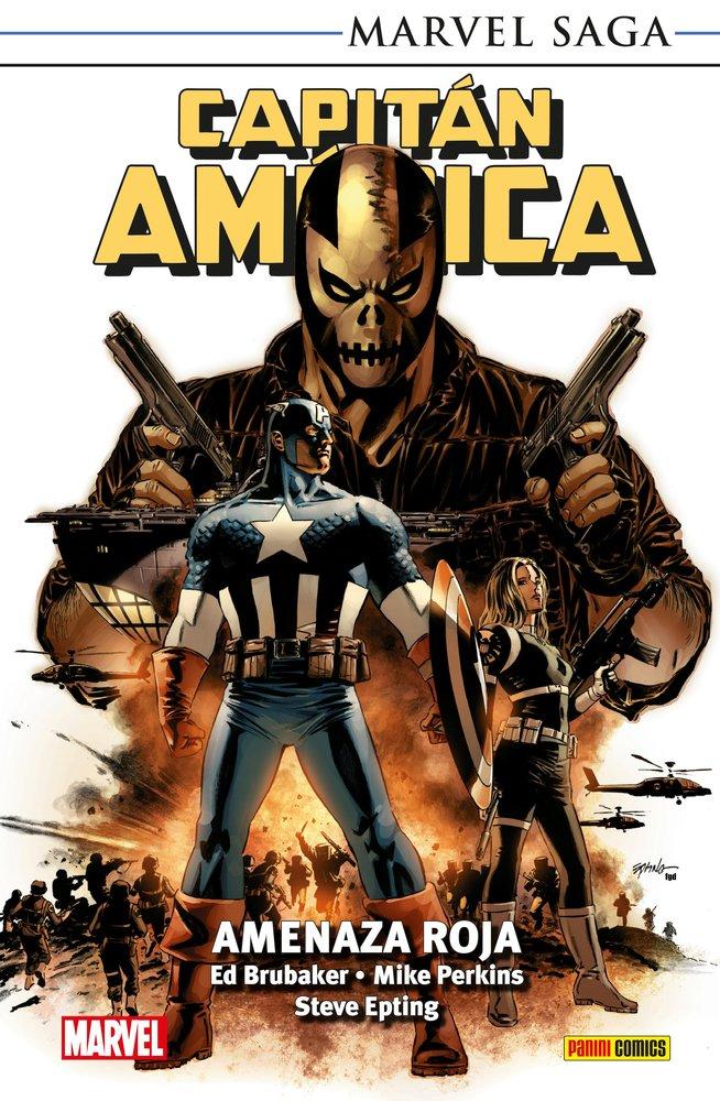 Libro MARVEL SAGA TPB. CAPITAN AMERICA 03 AMENAZA ROJA 