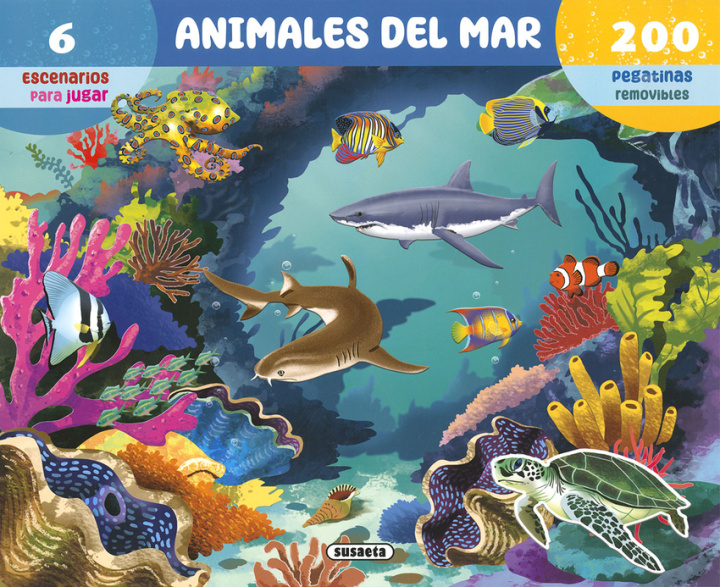 Kniha Animales del mar Susaeta Ediciones