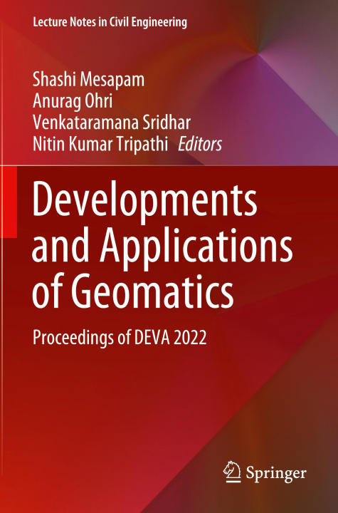 Kniha Developments and Applications of Geomatics Nitin Kumar Tripathi