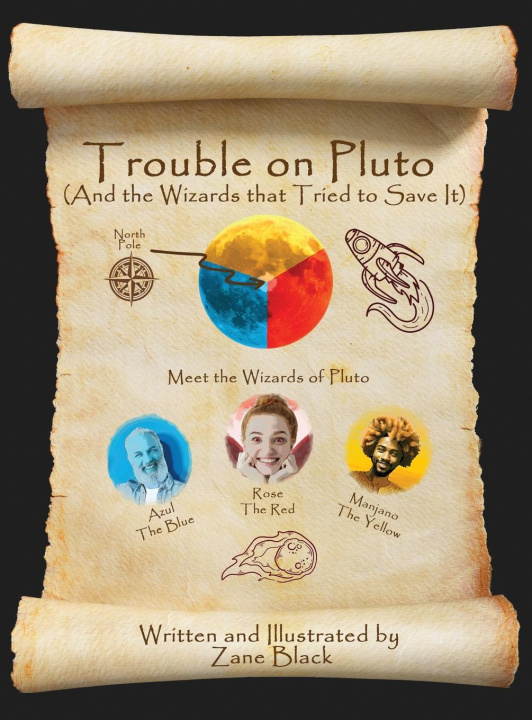 Kniha Trouble on Pluto Zane Black
