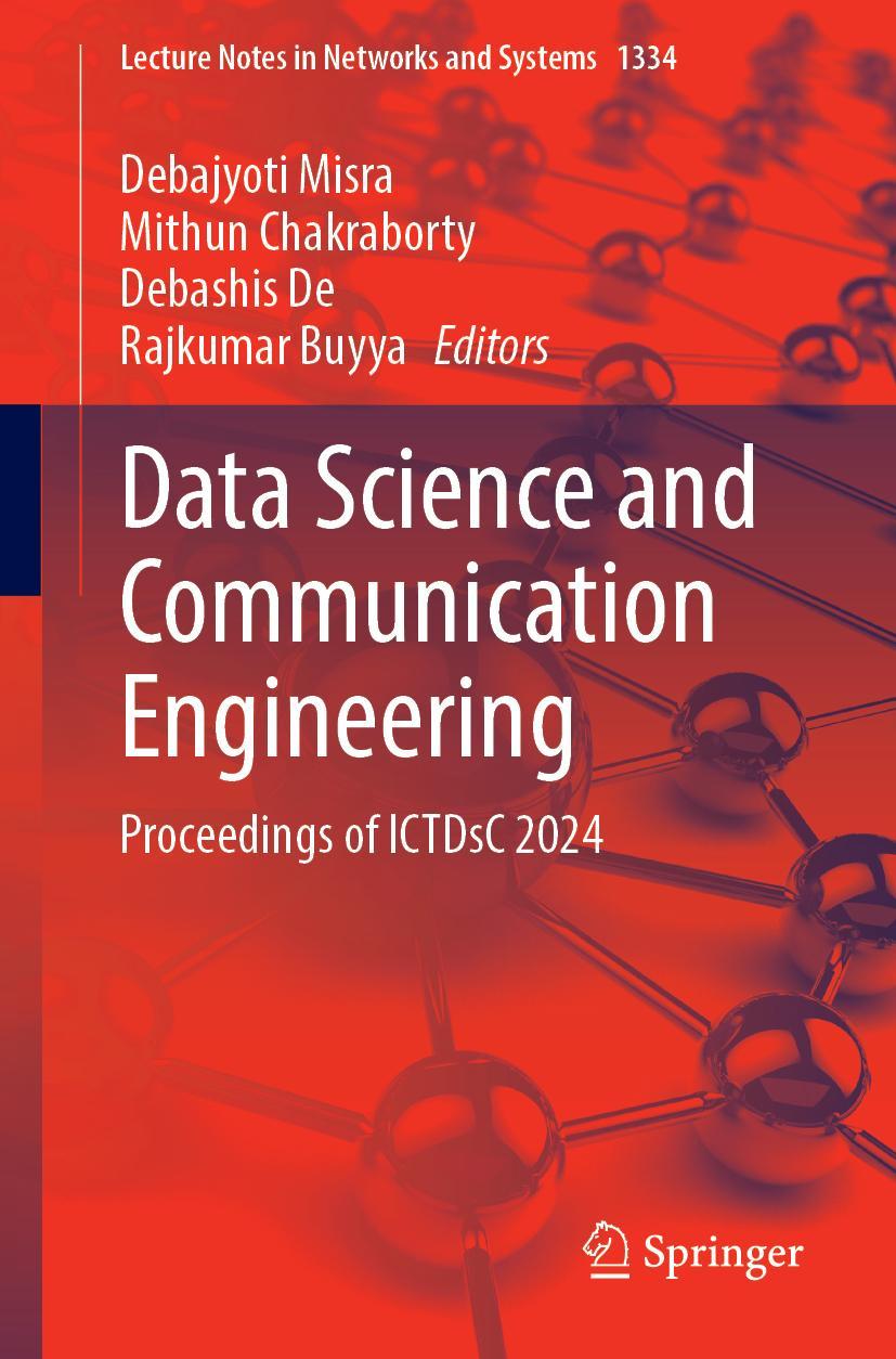 Kniha Data Science and Communication Engineering Debajyoti Misra