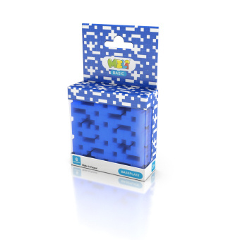 Hra/Hračka Meli Basic Grundplatte blau 