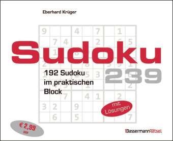Kniha Sudokublock 239 Eberhard Krüger