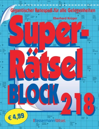 Kniha Superrätselblock 218 Eberhard Krüger