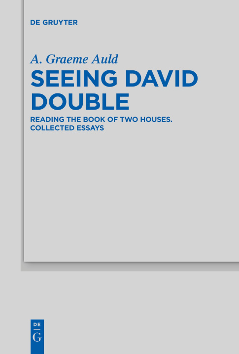 Kniha Seeing David Double A. Graeme Auld