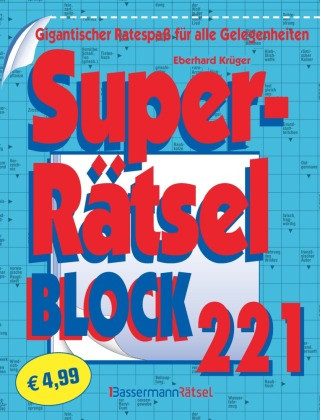 Kniha Superrätselblock 221 Eberhard Krüger