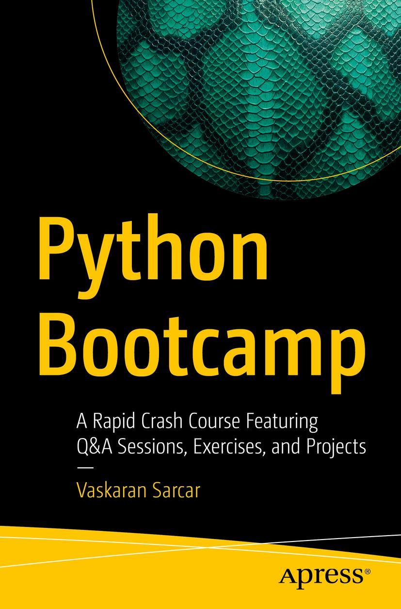 Könyv Python Bootcamp Vaskaran Sarcar