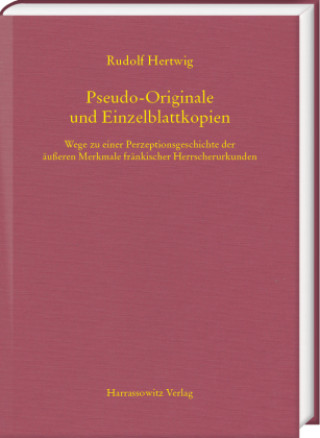 Kniha Pseudo-Originale und Einzelblattkopien Rudolf Hertwig