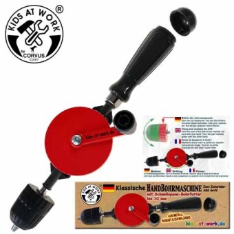 Hra/Hračka Bohrmaschine 10 mm Schnellspannfutter 