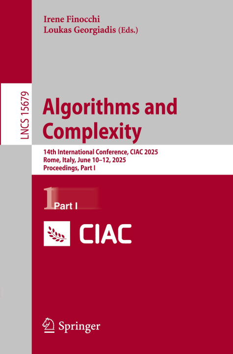 Kniha Algorithms and Complexity Irene Finocchi