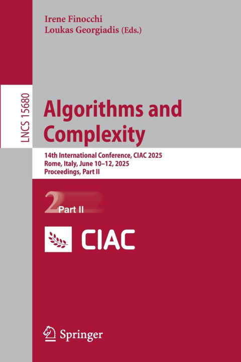 Kniha Algorithms and Complexity Irene Finocchi