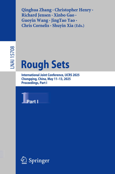 Kniha Rough Sets Qinghua Zhang
