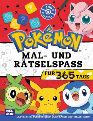 Kniha Pokémon Activity-Buch 