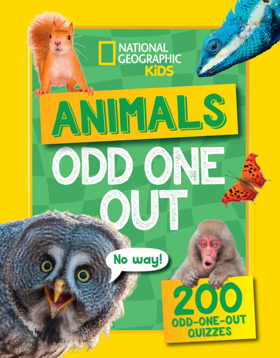 Knjiga Animals Odd One Out National Geographic Kids