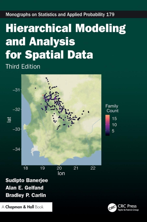 Kniha Hierarchical Modeling and Analysis for Spatial Data Sudipto (University of California Los Angeles) Banerjee