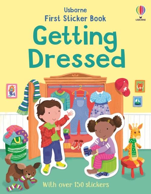 Boek First Sticker Book Getting Dressed Jessica Greenwell