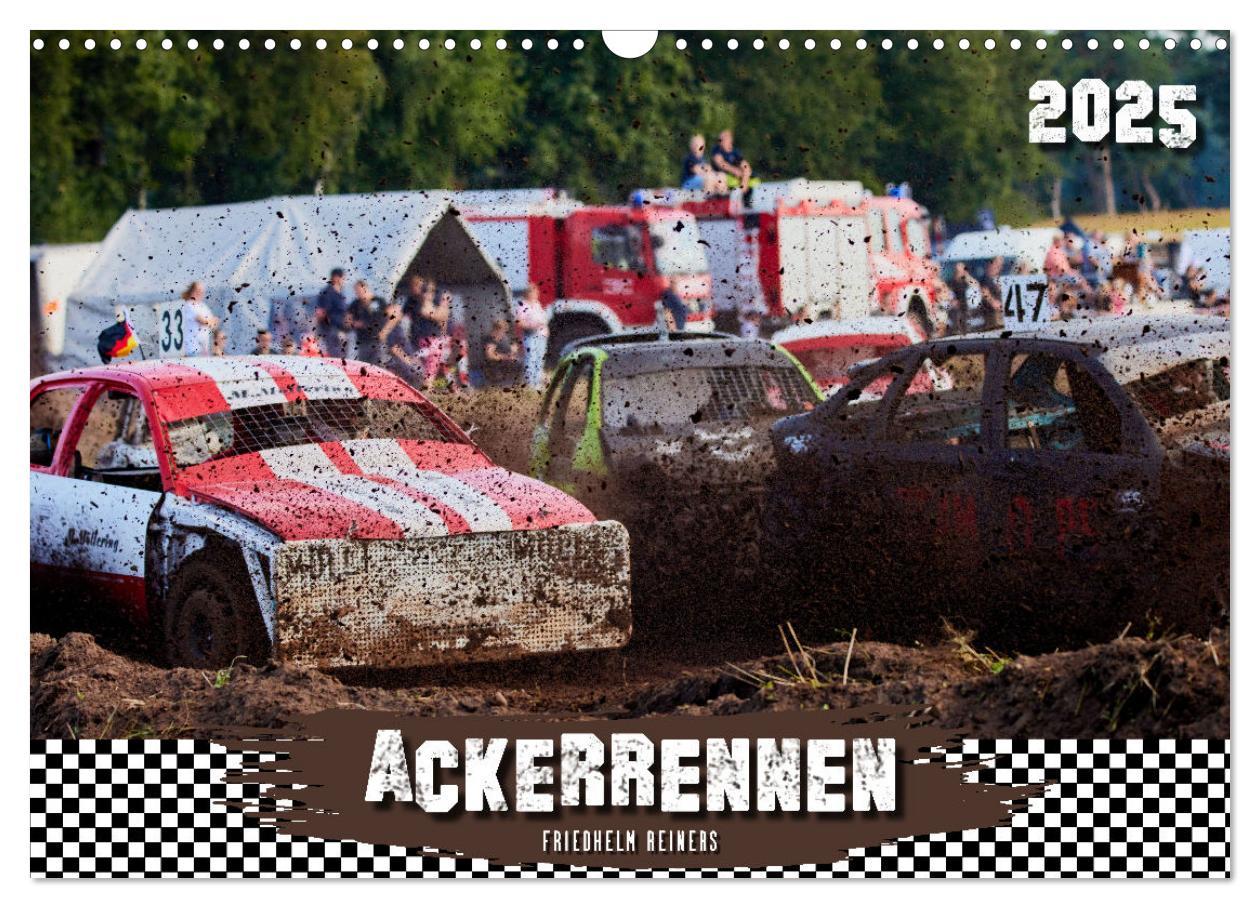 Kalendář/Diář ACKERRENNEN (Wandkalender 2026 DIN A3 quer), CALVENDO Monatskalender Calvendo