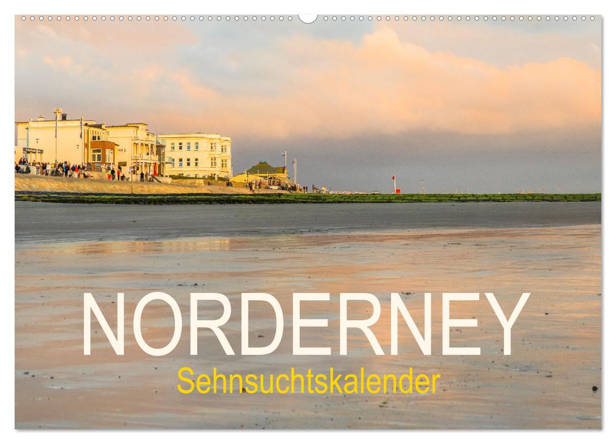 Calendario/Diario Norderney Sehnsuchtskalender (Wandkalender 2026 DIN A2 quer), CALVENDO Monatskalender Calvendo