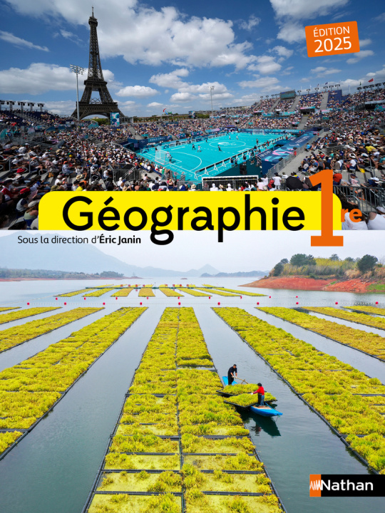Libro Géographie 1re - Manuel élève - 2025 Cécile Barata-Gnahore