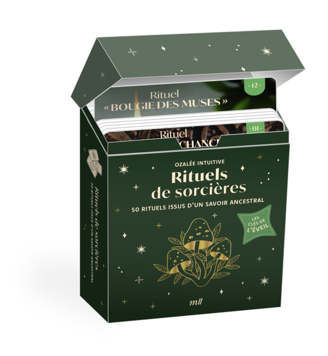 Libro Boîte à fiches - Mes rituels de sorcières 