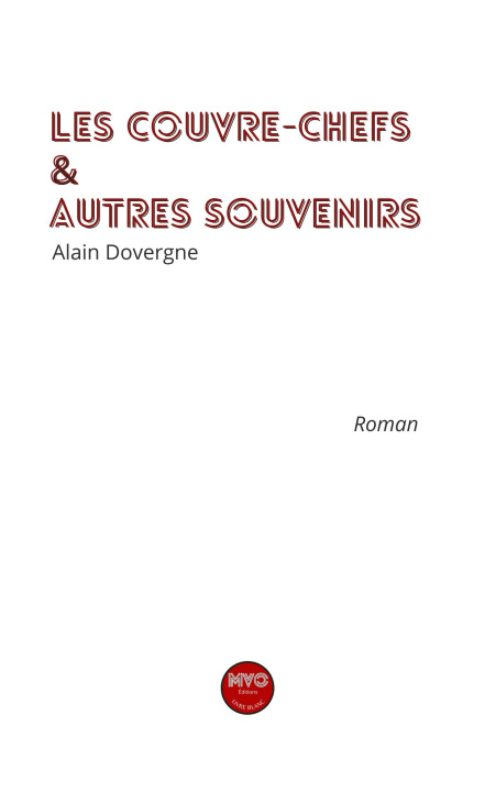 Knjiga les couvre-chefs Dovergne