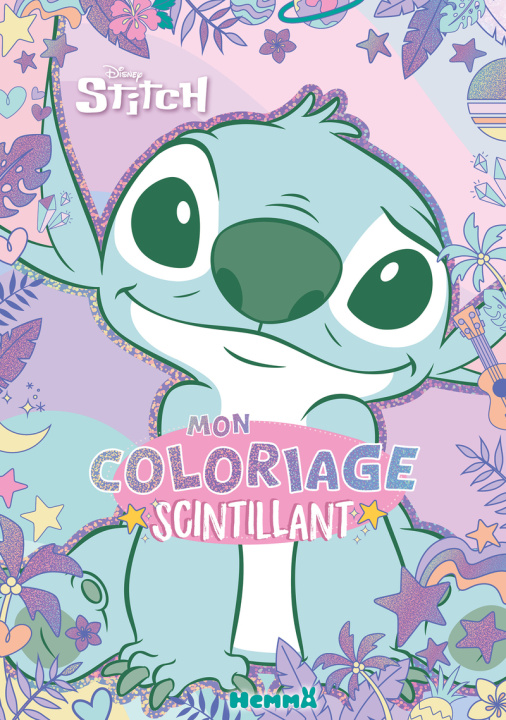 Kniha Disney Stitch - Mon coloriage scintillant 