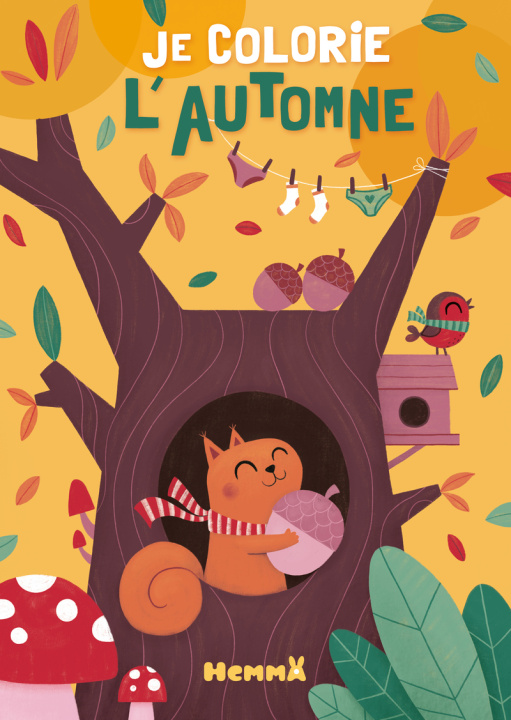 Kniha Je colorie les saisons - L'automne 