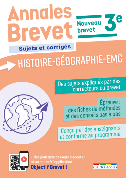 Libro Annales - Brevet assuré - Histoire-Géographie-EMC - 3e - 2026 
