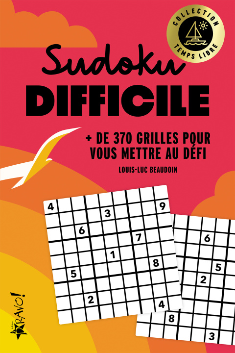Kniha Temps libre - Sudoku difficile Beaudoin