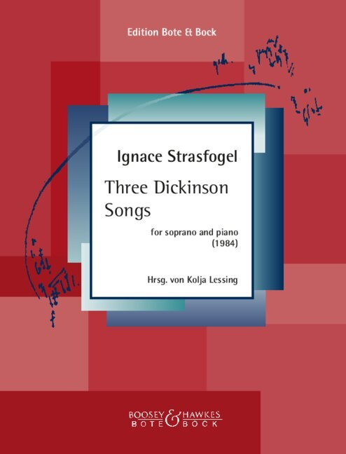Tiskovina Three Dickinson Songs 
