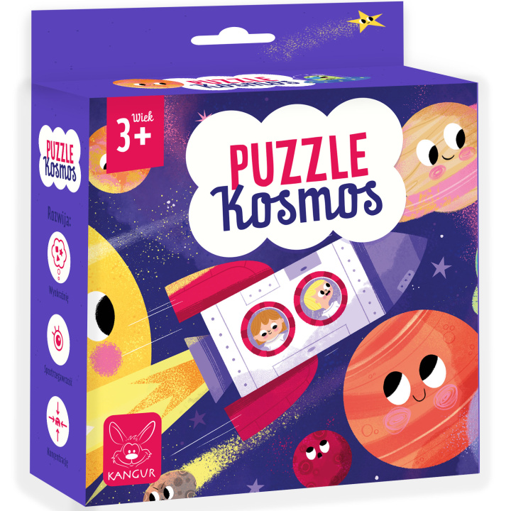 Kniha Puzzle Kosmos 3+ 