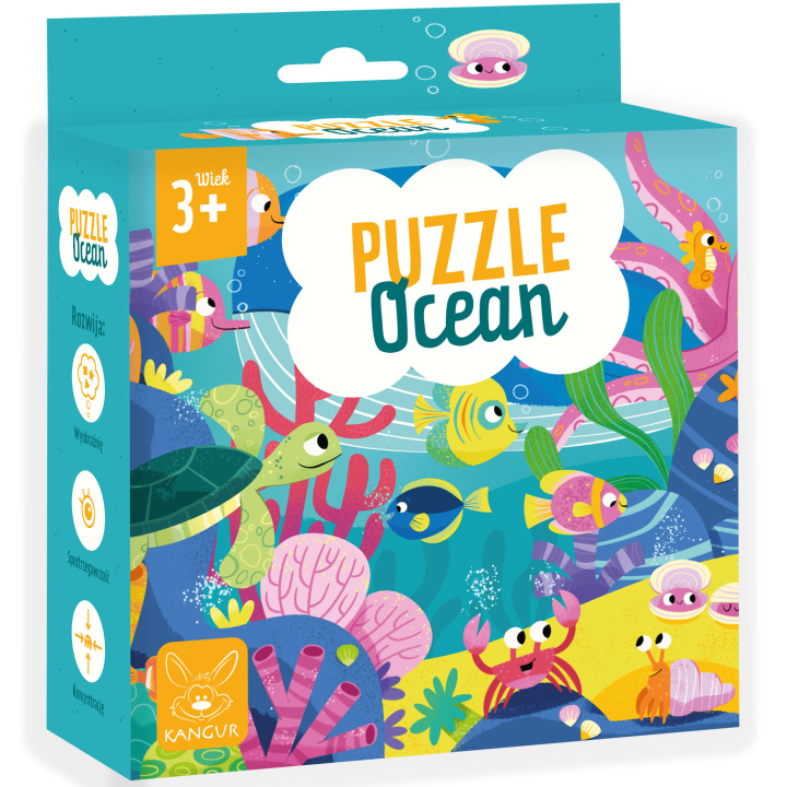 Knjiga Puzzle Ocean 3+ 
