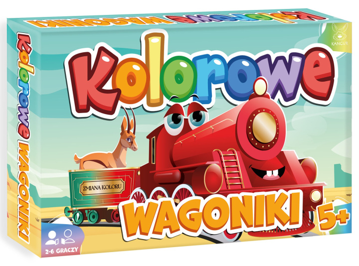 Knjiga Kolorowe Wagoniki 