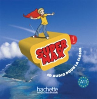 Kniha Super Max 1 audio CD PL Hugues Denisot