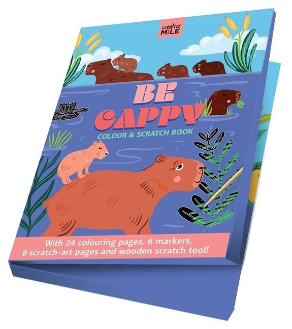 Kniha BE CAPPY COLOR & SCRATCH BK FIVE MILE