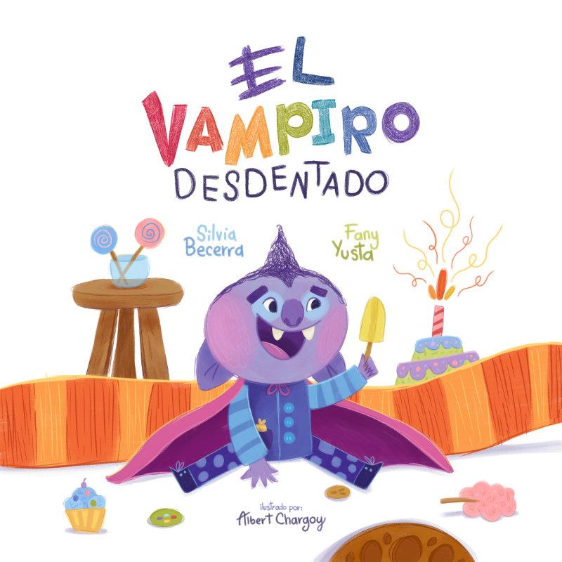 Kniha El Vampiro Desdentado Silvia Becerra