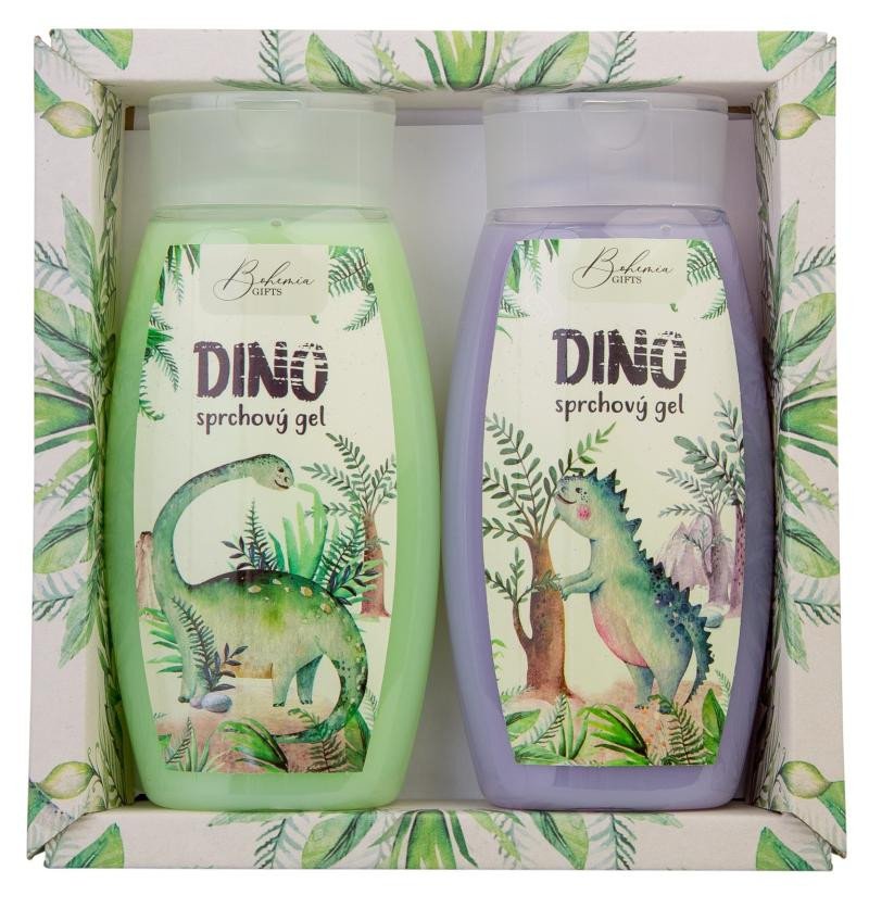 Kniha Kosmetická sada pro děti DINO (2x dětský sprchový gel) 