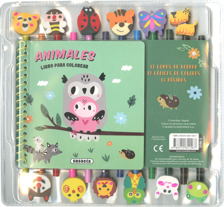 Kniha Animales Susaeta Ediciones