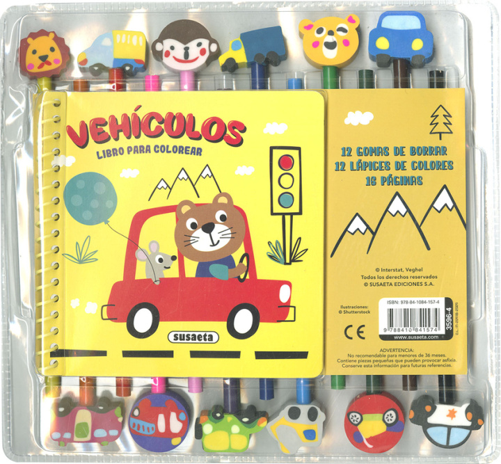 Kniha Vehículos Susaeta Ediciones