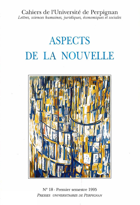 Kniha Aspects de la nouvelle 