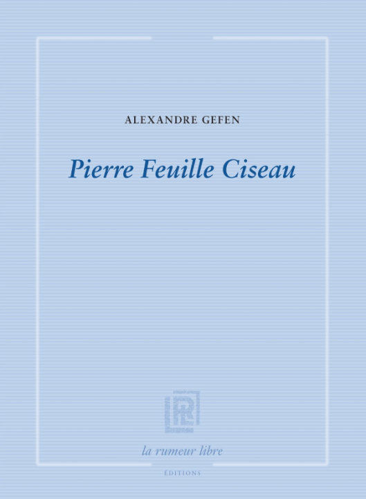 Book Pierre Feuille Ciseau Gefen