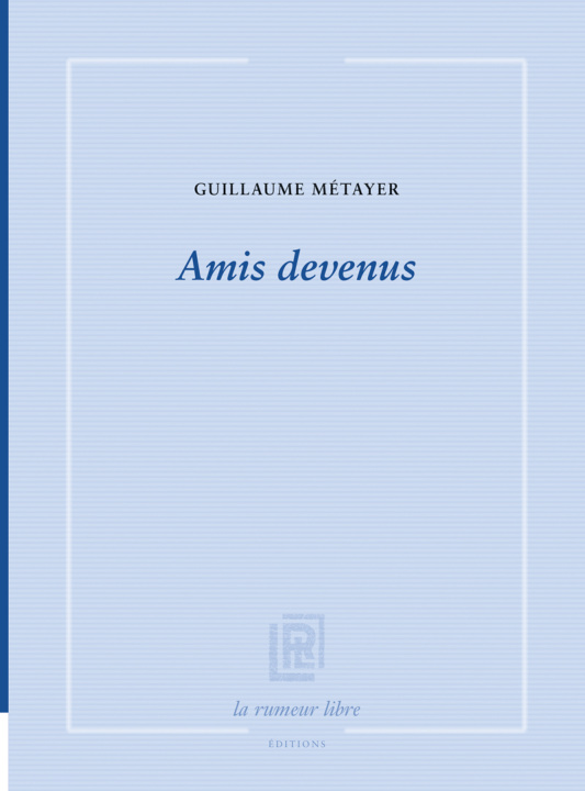 Książka Amis devenus Métayer